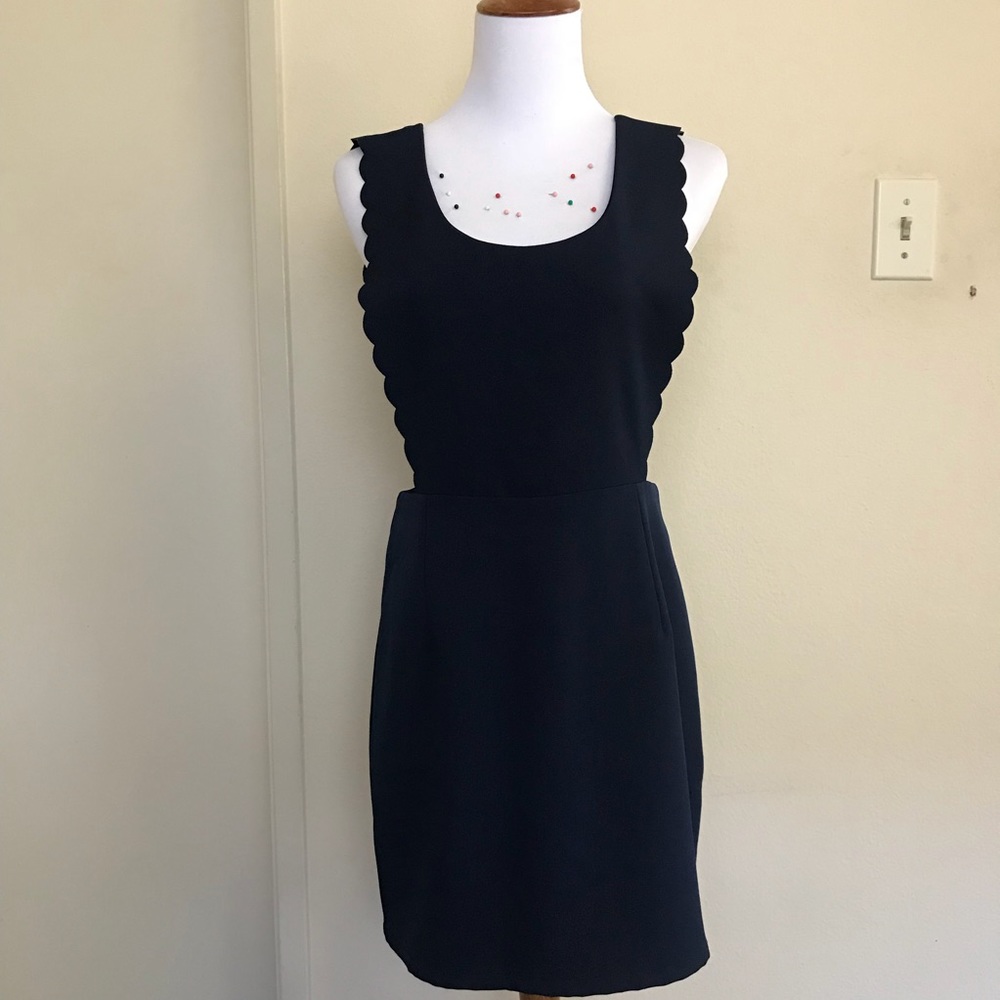 VERY J blue over all skirt